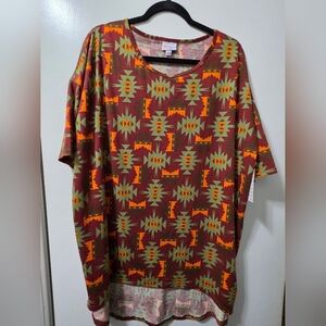 NWT Geometric Aztec Print Tunic